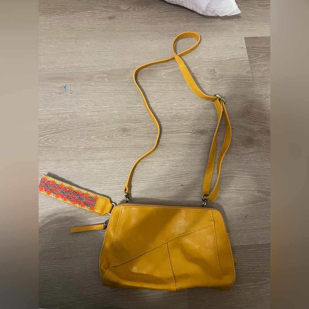 Yellow JOY Crossbody Bag